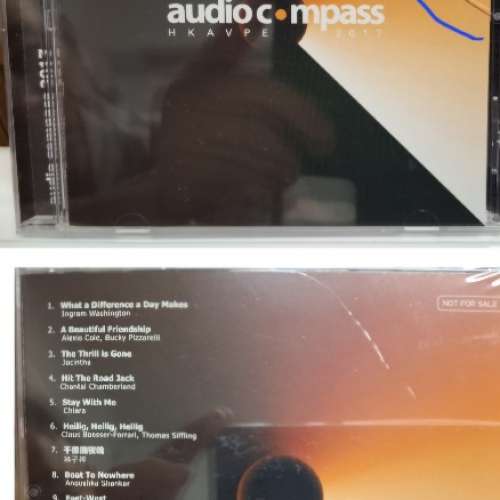 Audio Compass 2017 CD, 全新未開封