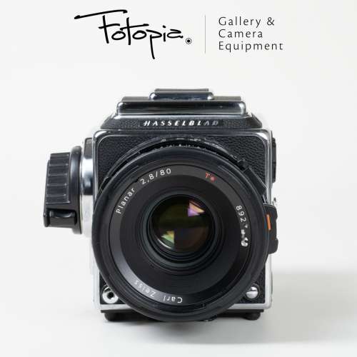 || Hasselblad 503CW - Chrome with Planar CFE 80mm F2.8 T* Blue Striple & A12 ||