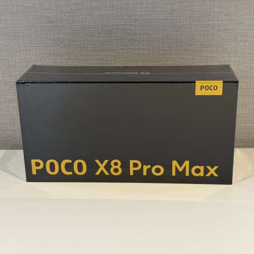 小米Poco x8 pro max 12+512 藍色全新未拆封 連Xiaomi Care