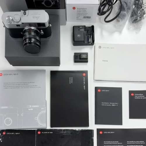 Leica M9-P silver chrome