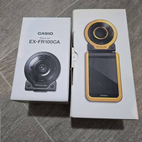 CASIO EX-FR100CA 運動相機 + 鏡頭