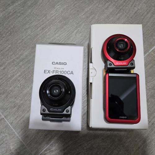 CASIO EX-FR100CA 運動相機 + 鏡頭