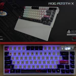 ROG Azoth X Gaming Keyboard NX V2 Snow雪軸夜神電競鍵盤