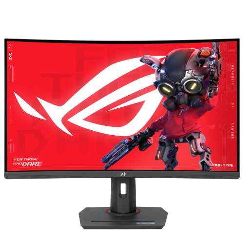 ASUS 31.5吋 ROG Strix XG32WCMS 280Hz 曲面遊戲顯示屏 32吋 華碩 mom 顯示器