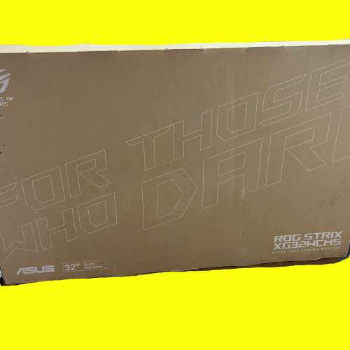 ASUS 31.5吋 ROG Strix XG32WCMS 280Hz 曲面遊戲顯示屏 32吋 華碩 mom 顯示器