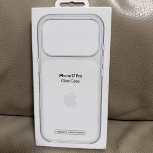 Apple原廠 iPhone 17 Pro MagSafe 透明殼 全新未拆