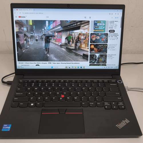 Lenovo Thinkpad E14 Gen2，i7-1165G7，16G ram，256GB SSD，14"IPS LCD，Win11pro...