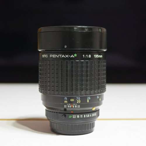 稀少.良好品質SMC Pentax-A* 135mm f/1.8散景奶油般細膩.全開光圈即銳利.可透過轉接...