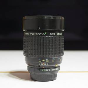 SMC Pentax-A* 135mm f/1.8品相良好.稀少難尋.