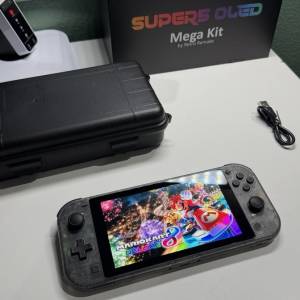 🔥 Super5 OLED Touch Nintendo Switch Lite, Taki Udon, Hall Effect Sticks, Clean!