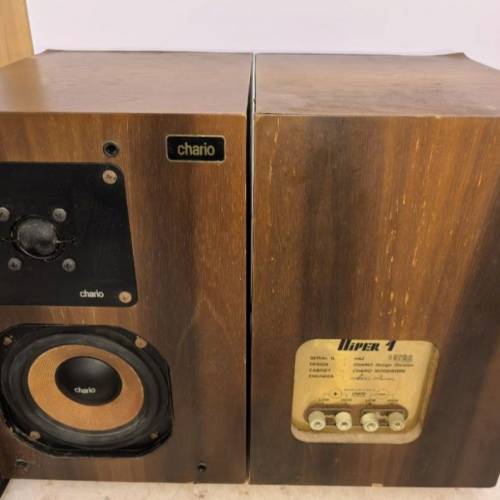 低音小瑕疵/高音正常，能正常播[红旗]chario HIPER 1 mk2音箱[红旗]，一对，声音很...