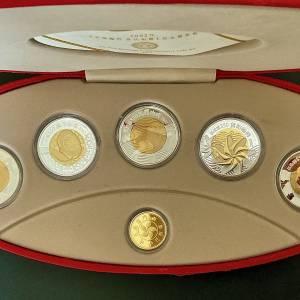2002年五福臨門、世代相傳金幣、銀幣套裝