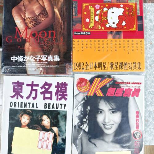 十一本不同寫真雜誌