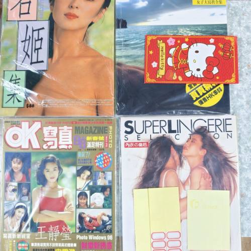 十一本不同寫真雜誌