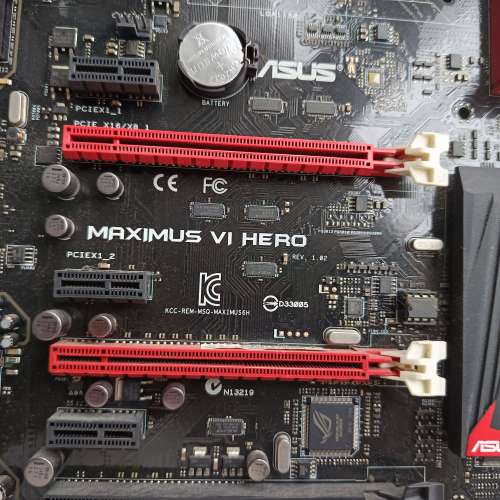 ASUS ROG Maximus VI Hero 連背板 (運作正常)