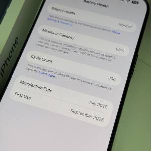 iphone 17 pro max 256gb 藍色 港行 有保