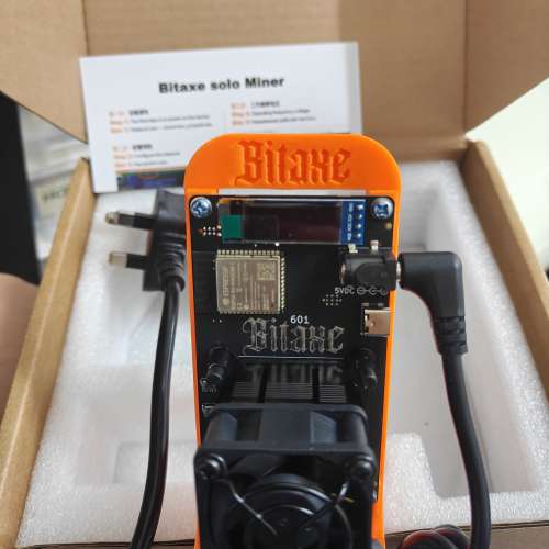 Bitaxe Gamma 601 家用礦機 獨自挖礦solo