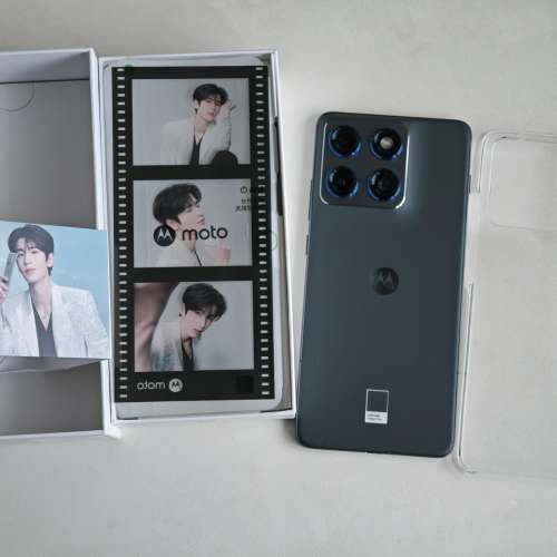 98%新 Motorola moto X70 Air 黑色 12+256GB 國行水貨 Full Set 齊配件 (Edge 70 國...