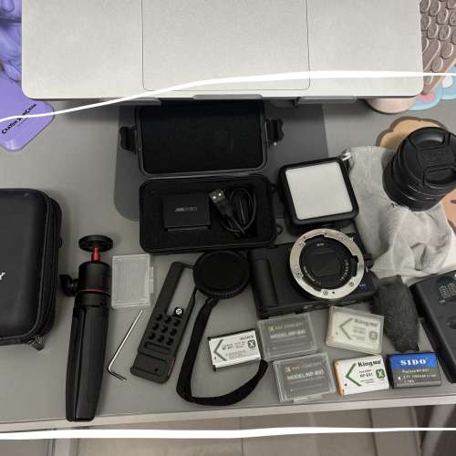 SONY ZV-1 輕便VLOG相機｜送多款配件贈品（包括廣角鏡、閃光燈、備用電池）