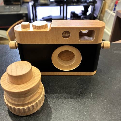 Leica Wooden Toy Camera