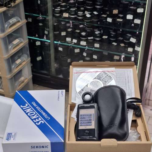 SEKONIC LITEMASTER PRO L-478D LIKE NEW FULL SET