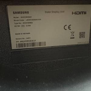 三星s32c390曲面電腦顯示器（已完成）