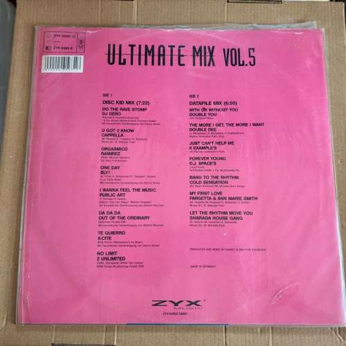 Ultimate Mix Vol.5 黑膠唱片