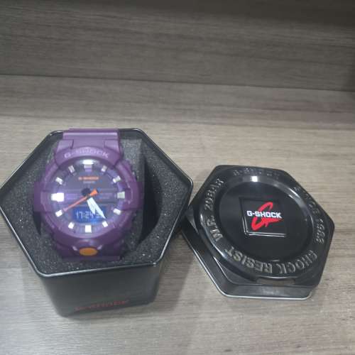 G Shock GA 800SC Violet Sneaker Colour 手錶