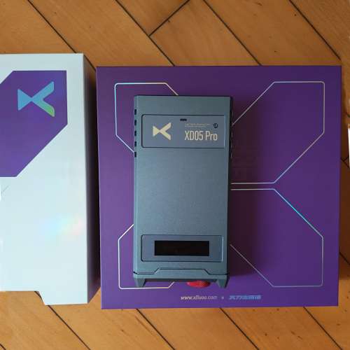 XDUOO XD05 Pro with 3 DAC card