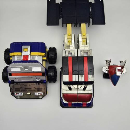 科學戰隊 Dyna robo 機械人 popy GB-96 DX 超合金當時物