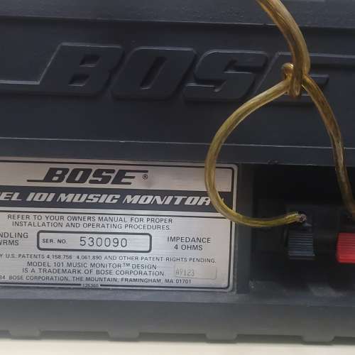 經典美國bose   101靚聲喇叭1對
