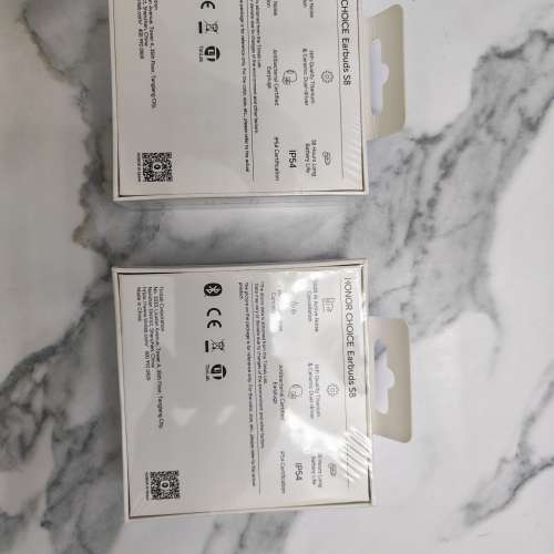 Honor Choice Earbuds S8（全新未開封）（黑白各1盒，價錢為任何其中1盒）