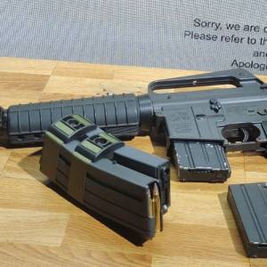 MARUI AR15 +電動孖夾 + 1匣