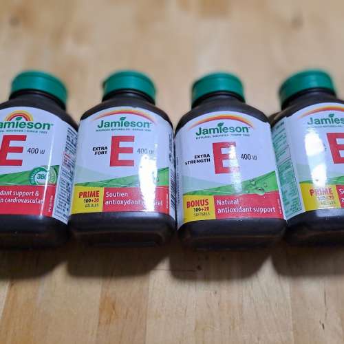 Jamieson 維他命E 400 IU 120粒裝