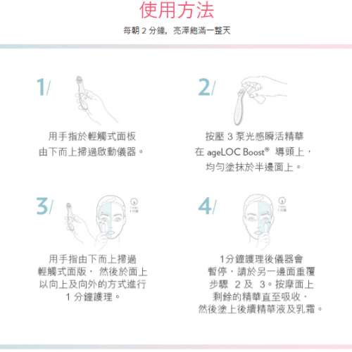 NS ageLOC&reg; Boost&reg; 緊緻美容儀 (淨機)