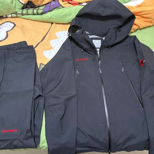 Mammut Gore-Tex Climate Rain外套及長褲套裝