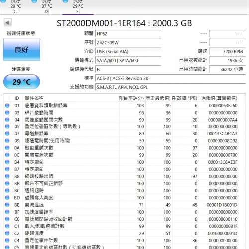 Seagate 2TB 3.5" HDD