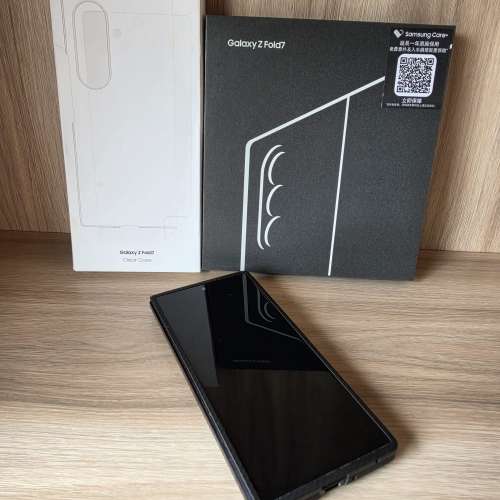 Samsung Galaxy Z Fold 7 黑色 16GB 1TB + Samsung Care+ + Aramid Case (Not 6 8)