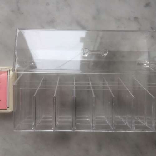 $20 全新 水晶 透明 化妝品 飾物 架 20cm 高 30cm 闊