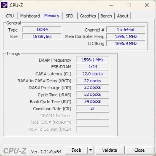 SK hynix 16GB DDR4 3200MHz UDIMM (PC4-3200AA)
