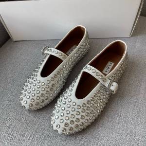 Alaia 滿鑽芭蕾舞鞋 平底鞋