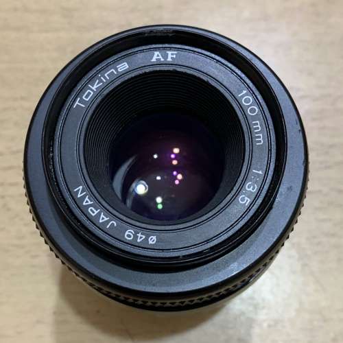 平用AF Tokina 100mm 3.5 人像Macro 鏡頭合Nikon機用鏡片清晰冇花冇霉