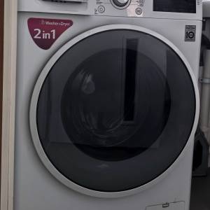 LG 2合1 洗衣乾衣機 6/4kg  深水埗區自提