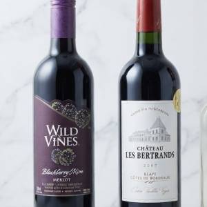 Wild Vines Blackberry Merlot（野藤黑莓梅洛紅酒）/ Ch&acirc;teau Les Bertrands 2007...