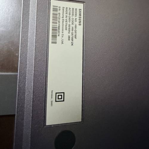 Samsung HW-QS700F+SWA-9500S後環繞喇叭套裝5.1.4聲道