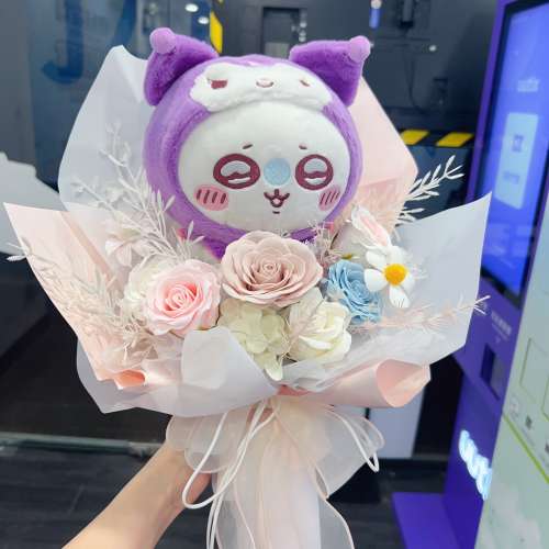 睇下文&middot;文盲勿擾&middot;不轉wtsapp/電話‼️日本Chiikawa飛鼠公仔花束 飛鼠畢業公仔花束...