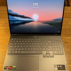 Lenovo Legion 7 16ACHg6 Gaming Laptop RTX3080 Ryzen 9