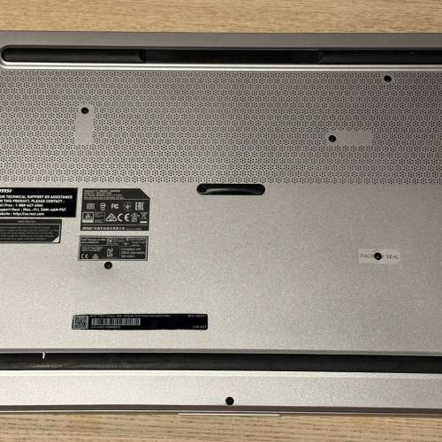 (不議價) MSI P65 Creator 9SE i7-9750H 2060 電池健康100% 16G RAM 512GB SSD 4K Mon