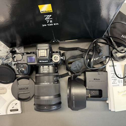 新淨 Nikon Z7II Z 7 II Z7 II 2  24-120 kit set z5 z6 z7 z8 z9 zf zr