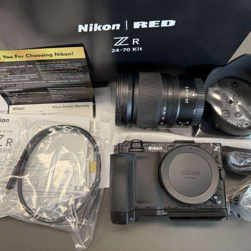 新淨 Nikon ZR Z 24-70 kit set z5 z6 z7 z8 z9 zf zr